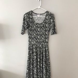 LuLaRoe jersey dress size xs